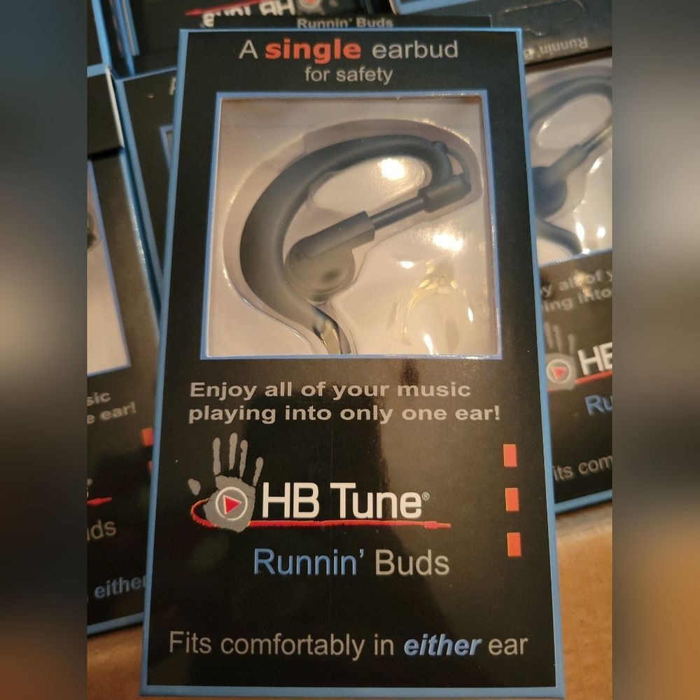 3/$10 HB TUNES Earbud w/ Microphone & Volume Control Running Single Ear bud